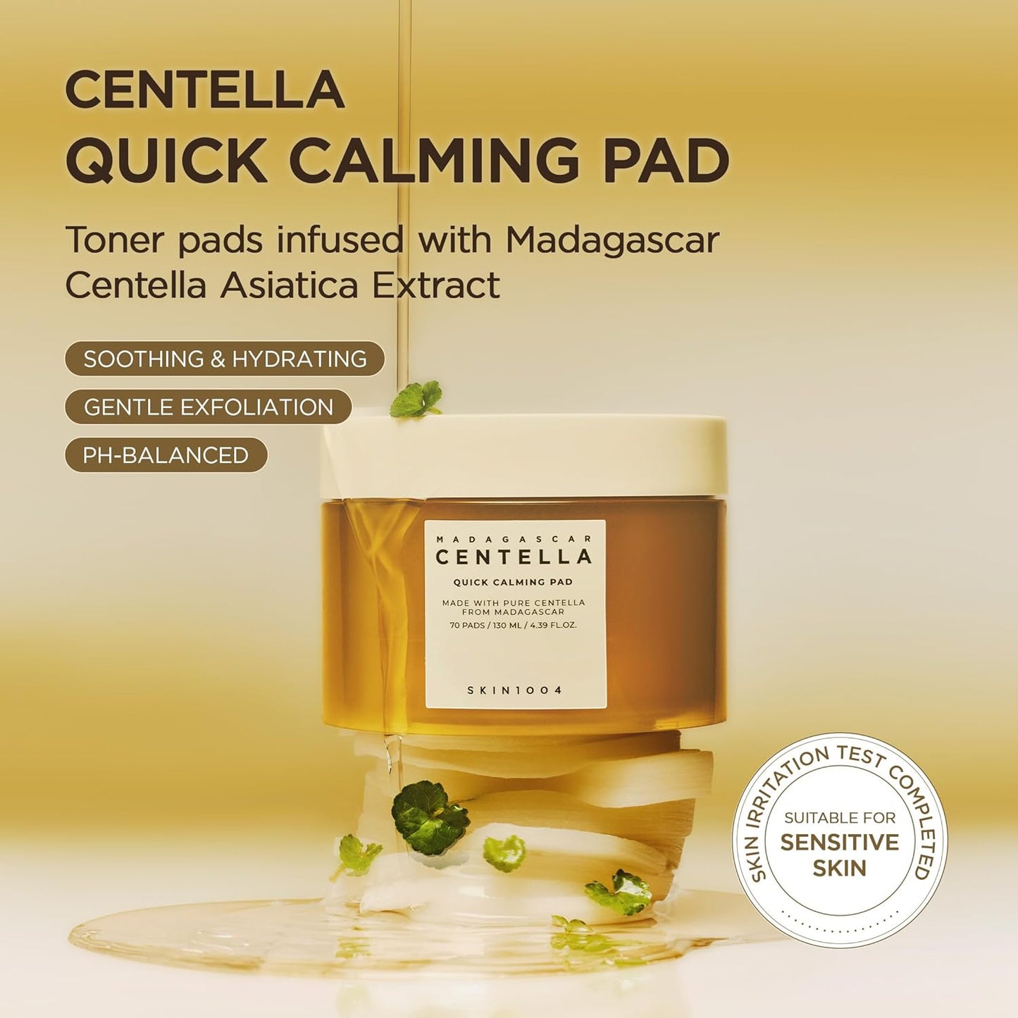 SKIN1004 – Madagasar Centella Quick Calming Pad 70 Pcs
