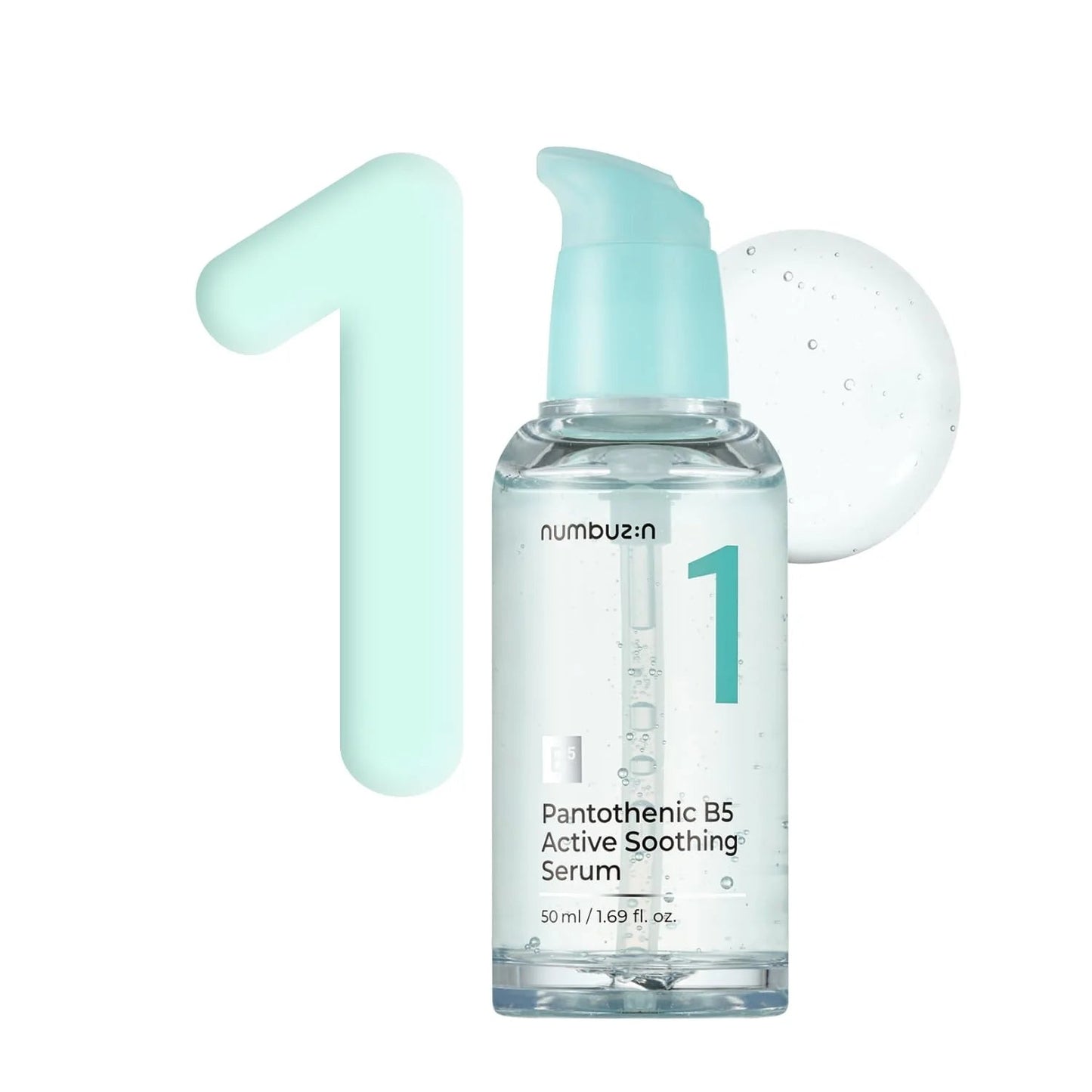 Numbuzin – No.1 Pantothenic B5 Active Soothing Serum – 50ml